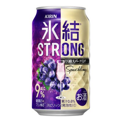 台灣麒麟 KIRIN | KIRIN冰結STRONG調酒-華麗巨峰葡萄 350ml