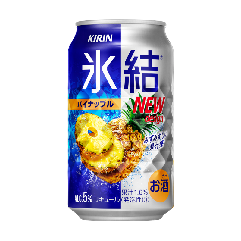 台灣麒麟 KIRIN | KIRIN冰結調酒-鳳梨 350ml