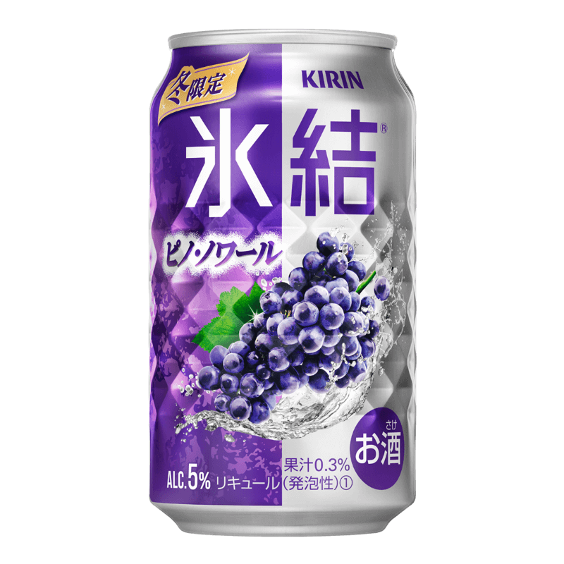台灣麒麟 KIRIN | KIRIN冰結調酒-黑皮諾葡萄 350ml