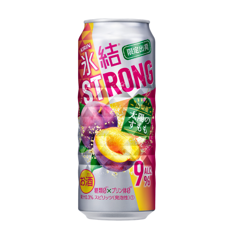 台灣麒麟kirin Kirin冰結strong調酒 山梨太陽李500ml 台灣麒麟kirin Kirin冰結strong調酒 山梨太陽李500ml